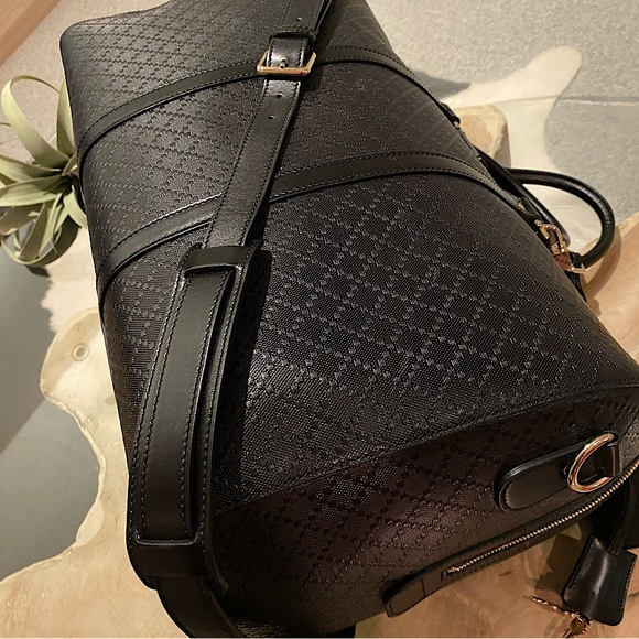 🔥Gucci Diamanté Leather Duffle - Picture 8 of 17